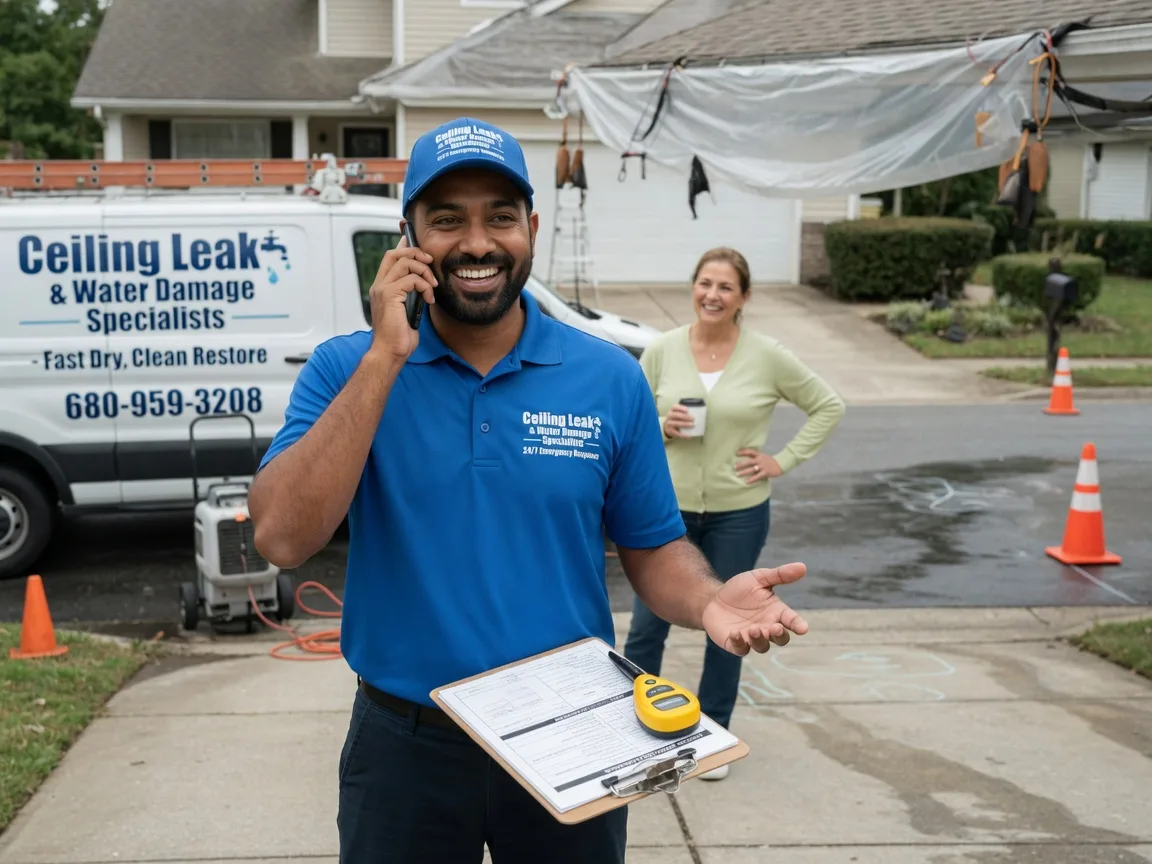 Ceiling Leak Cleanup Nicholls, GA FAQs