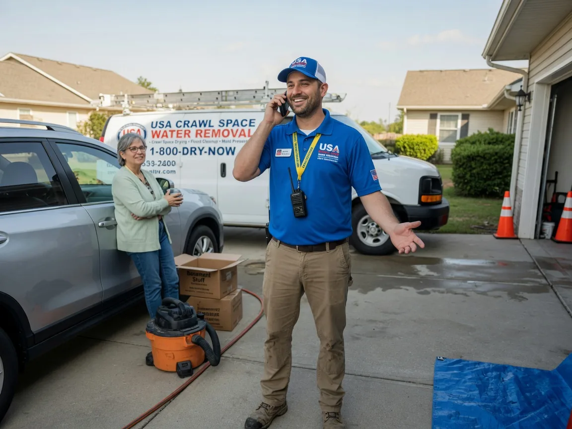 Crawl Space Water Removal Nicholls, GA FAQs